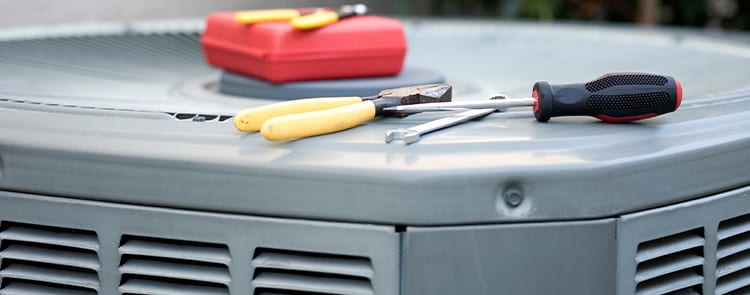repairing an air conditioner