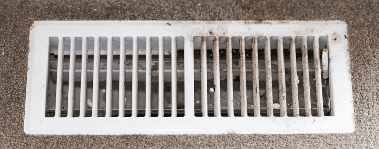 dirty air vent